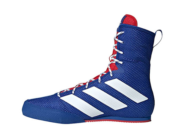 Adidas Box Hog 3 Boxing Boots Blue White Red